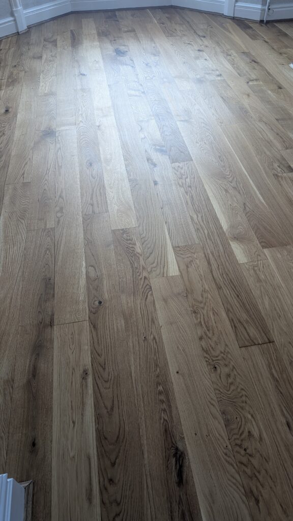 Oak flooring sanded and oiled in Barrow In Furness