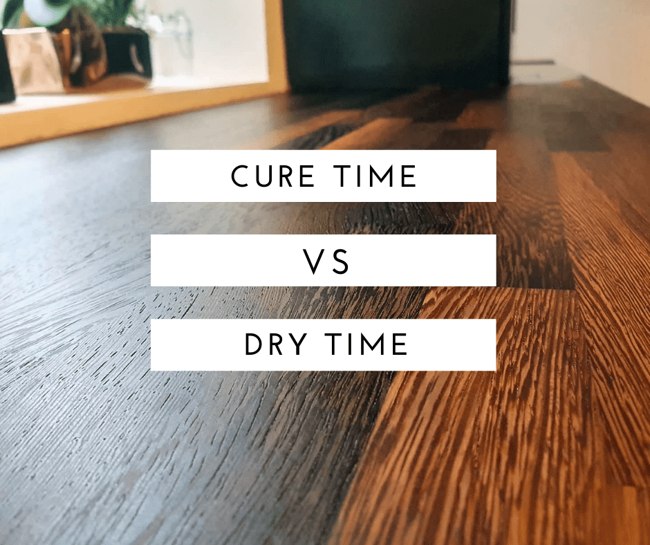 worktop oil. Dry Time Vs Cure Time